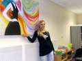 in the art room