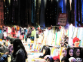Indian textiles stall