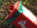 Dog poop bin