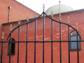 Spikes on the Mosque gate