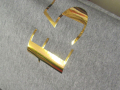A close up of one of the print clothing made my French kiss DJ.
