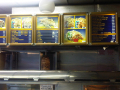 Menu close up
