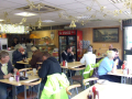 Inside the cafe