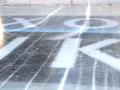 Letters on ice