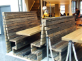 Bench seating	