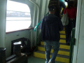 getting off