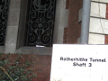 Vintage air shaft for Rotherhithe Tunnel