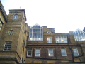 Side of front entrance	