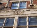A historic part of the gallery, which used to be a library