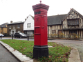 Post box in situ	