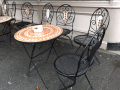 Outside seating
