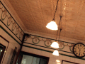 Internal decoration of the restaurant