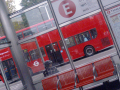 Reflection of a bus 