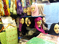 Asian scarf stall