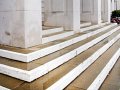 Steps and pillars