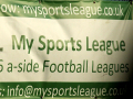 Banner for 6-a-side football league