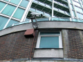 Camera on building