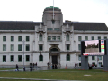 Big Screen in front of building
