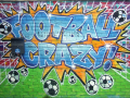‘Football crazy’ mural	
