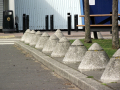 Concrete bollards
