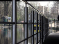 Railings along river