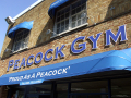 Peacock Gym sign
