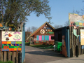 Entrance to adventure playground