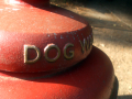  red dog waste bin