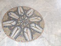 mosiac in the floor