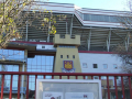 entrance to football ground