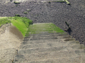 Stairs leading to beach