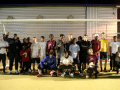 group photo of YOT football group