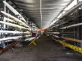 inside the boat shed