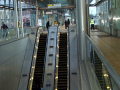 Main escalators to underground