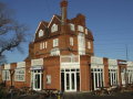 Front view of pub