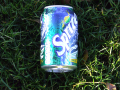 Can on grass