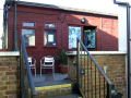 The Salon entrance on top of Peacock Gym