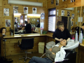 Student giving hairwash