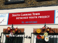 This is the sign with name and telephone number
