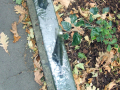 Top of metal fence