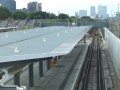 Station and railway lines