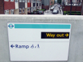 Way out sign