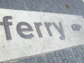 Pavement pointer to ferry 