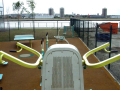 Outdoor gym equipment