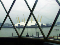 View from lighthouse to the O2 Millennium Dome