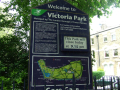 Park sign at entrance