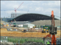 the aquatic centere with building work