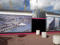 Wall posters leading up to the 02