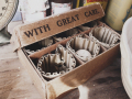 With great care- eggs