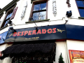 Close up of the Desperados sign